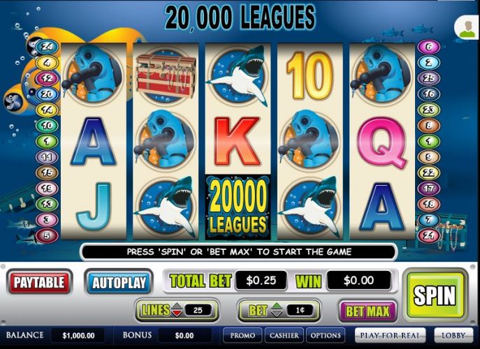 20,000 Leagues slots game from WGS