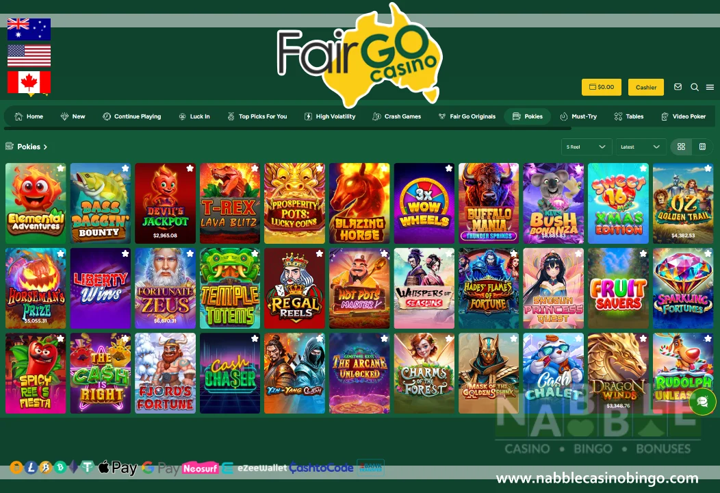 Fair Go Casino Review