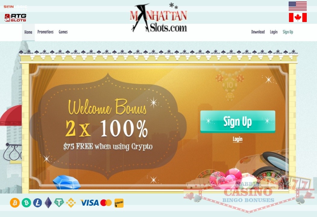 Manhattan Slots casino review 2024