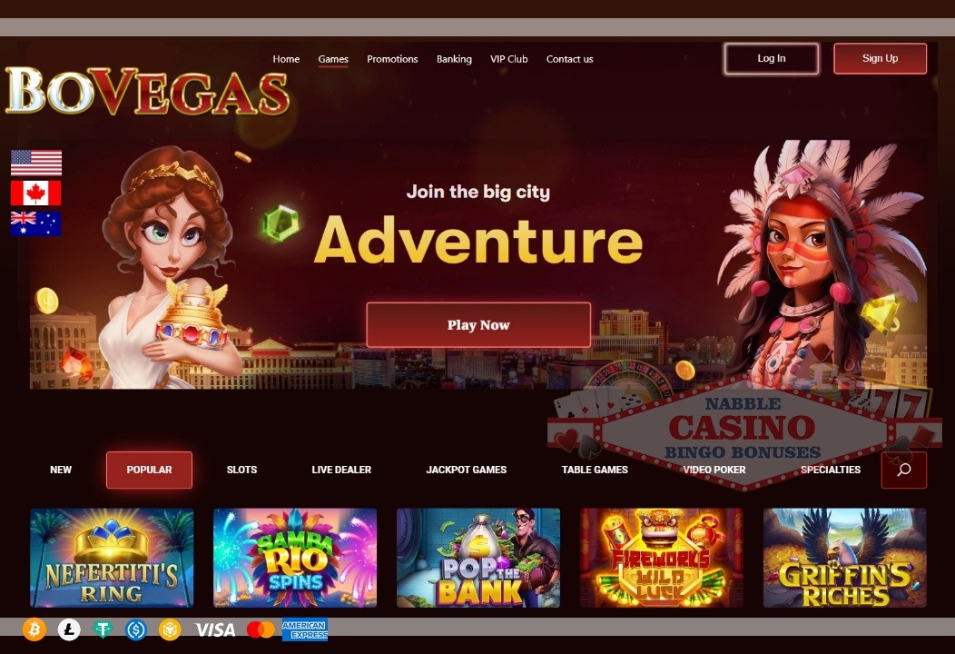 Bovegas casino review 2024