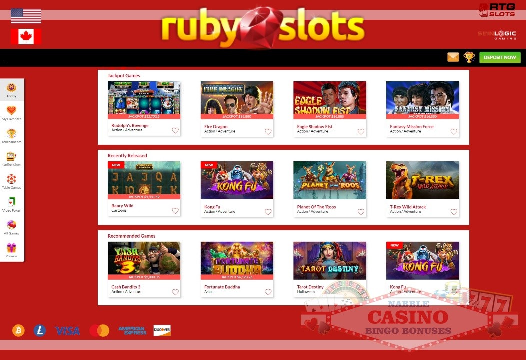 Ruby Slots casino review 2024