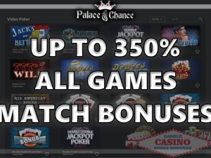 Palace of Chance casino special deposit bonus 08