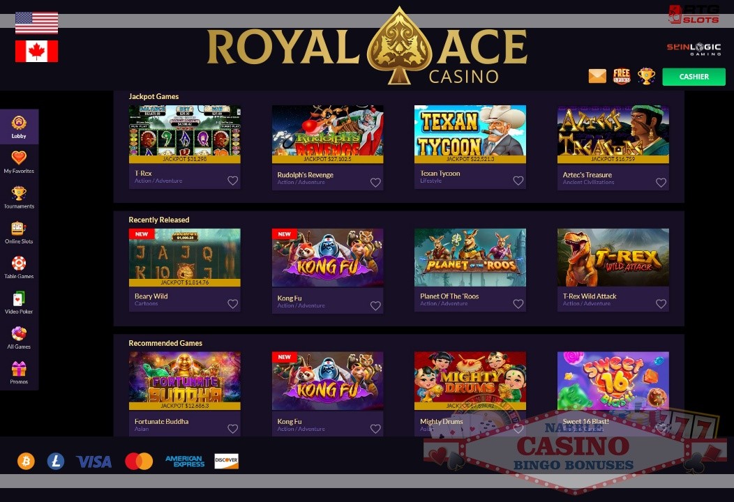 Royal Ace casino review 2024