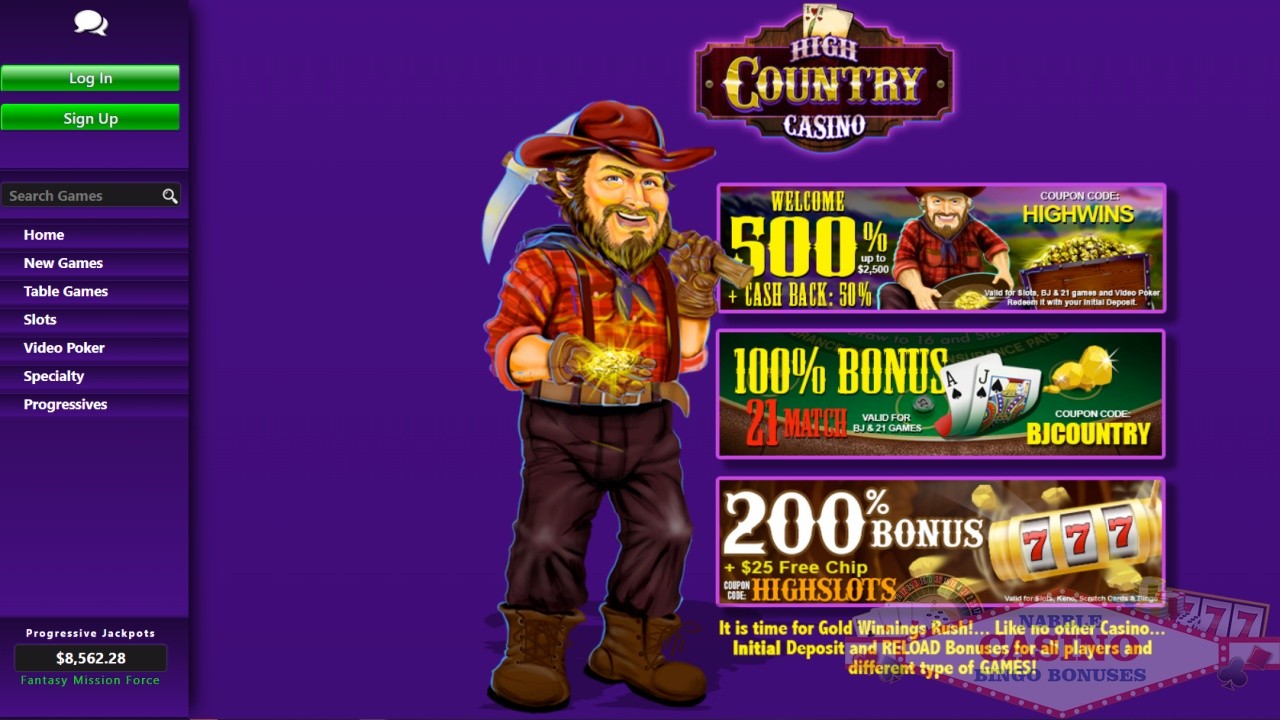 High Country casino review and ratings 1 high country casino review 0906