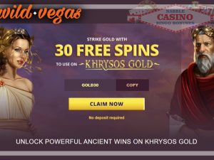 Wild Vegas casino no deposit bonus