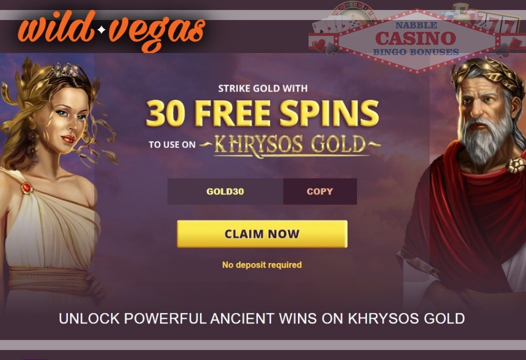 Wild Vegas casino no deposit bonus