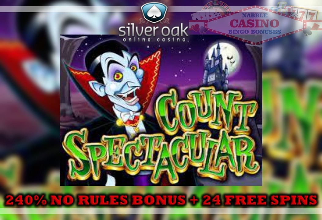 Silver Oak casino no rules bonus