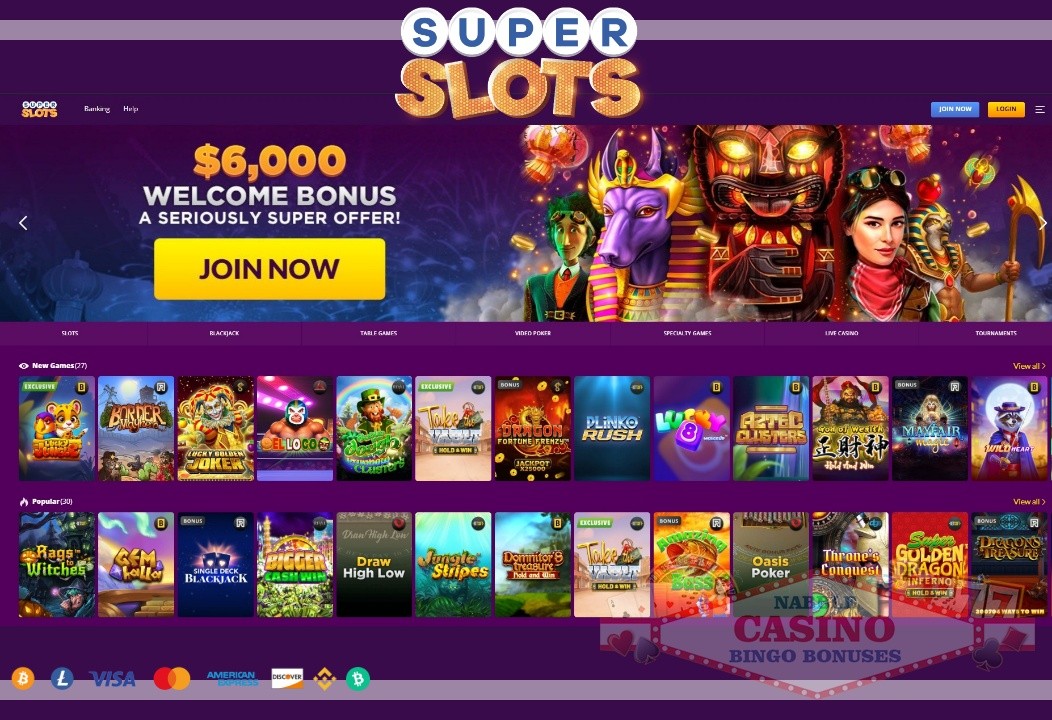 Super Slots casino review