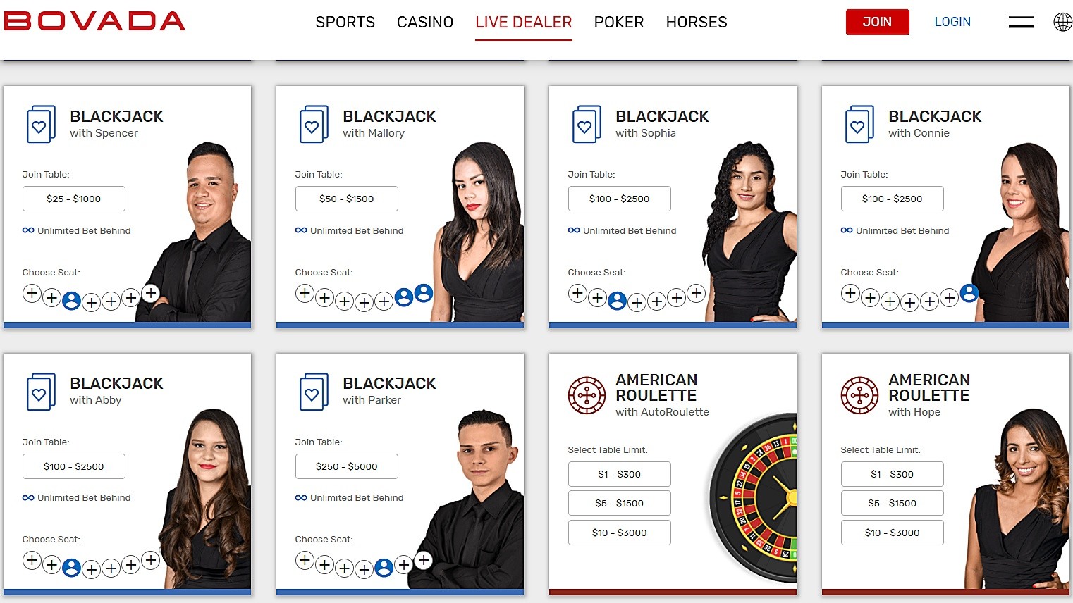Live Blackjack Online Usa