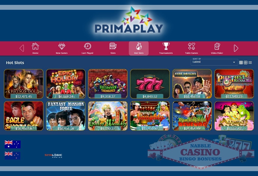 Prima Play casino review