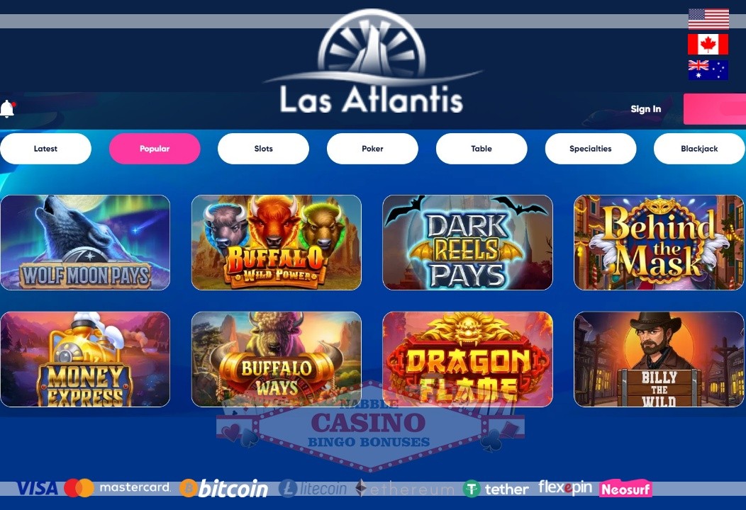 Las Atlantis casino review