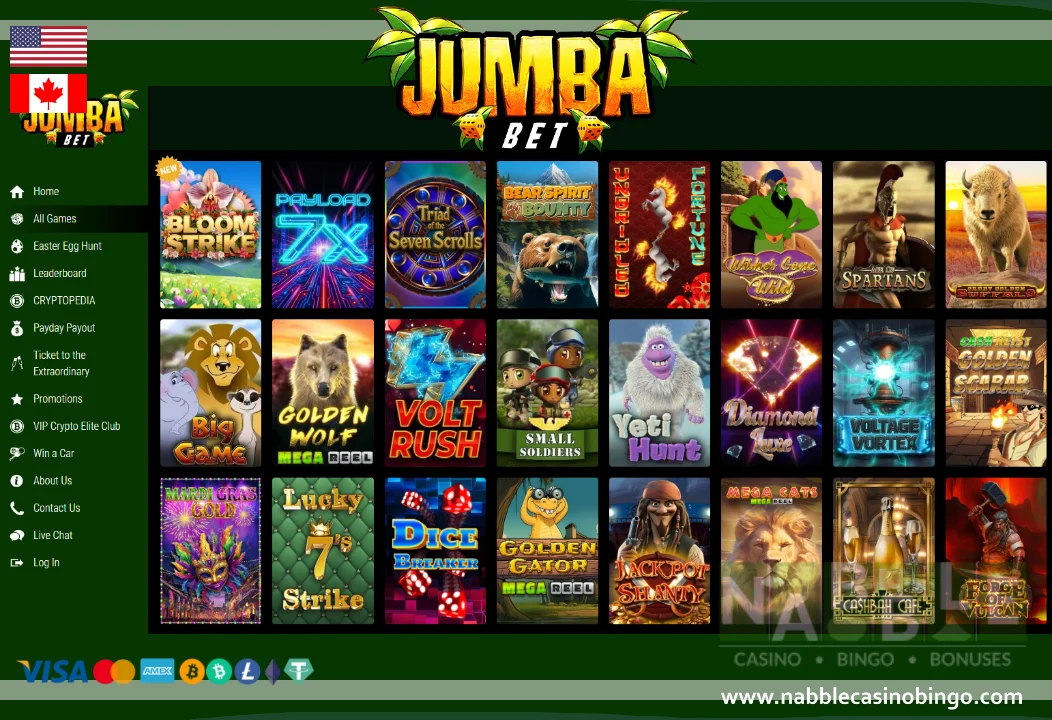 Jumba Bet casino review