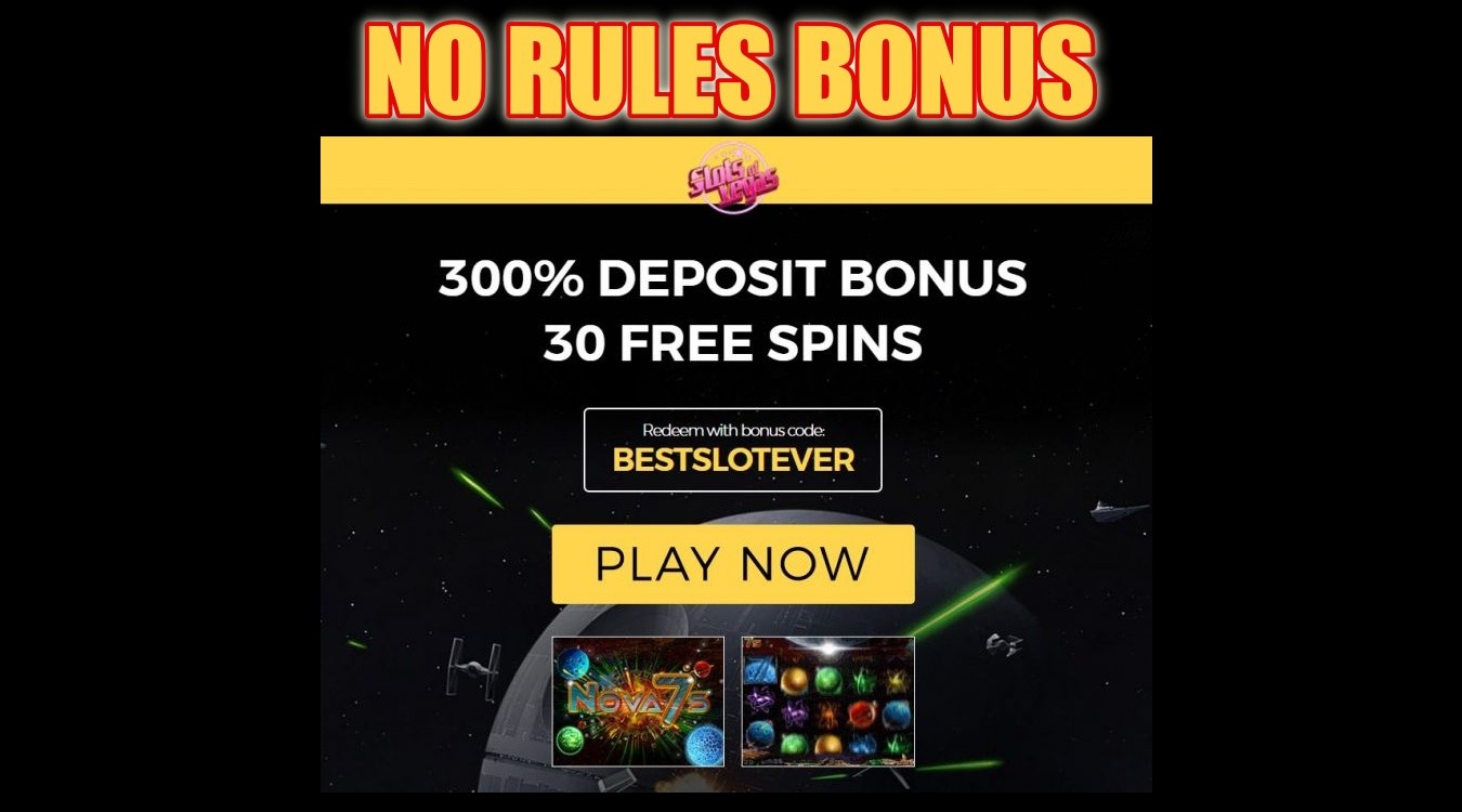 300% No Rules bonus and 30 Free Spins on Nova 7s | RTG casinos 1 300% No Rules bonus RTG casinos