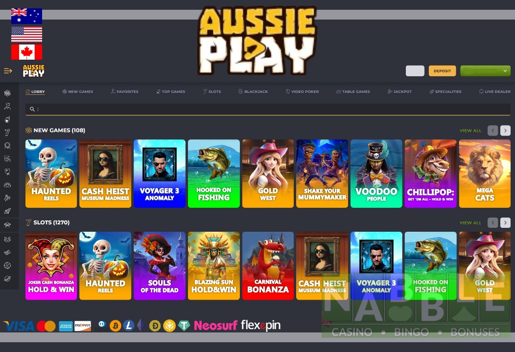 Aussie Play casino review n