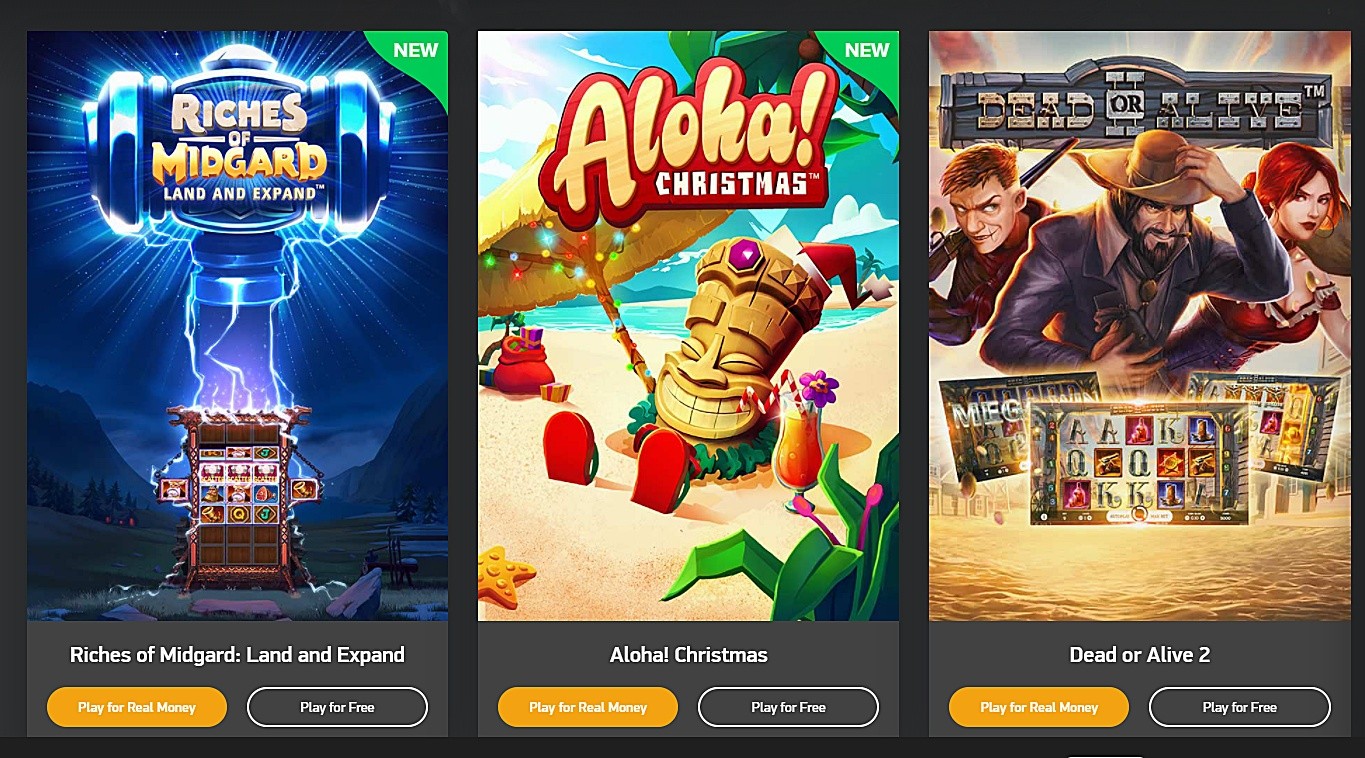 New casino no deposit bonus