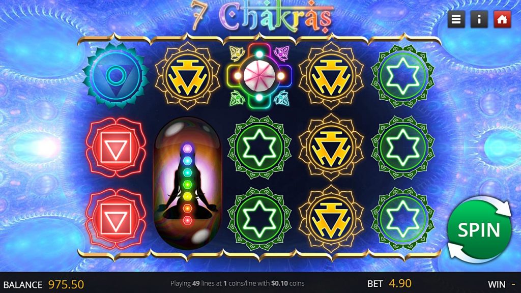 7 Chakras slot game - Saucify