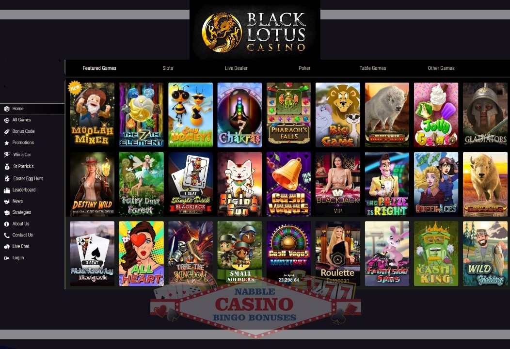 Black Lotus casino review 2023