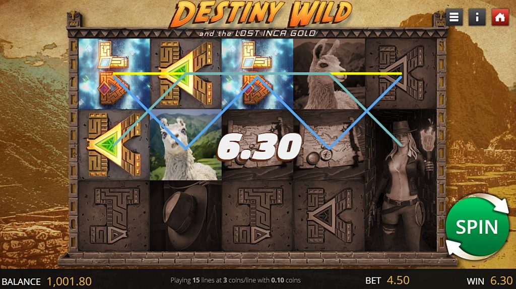 Destiny Wild slot from Saucify