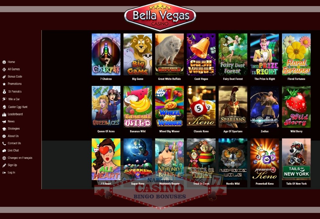 Bella Vegas casino review 2023