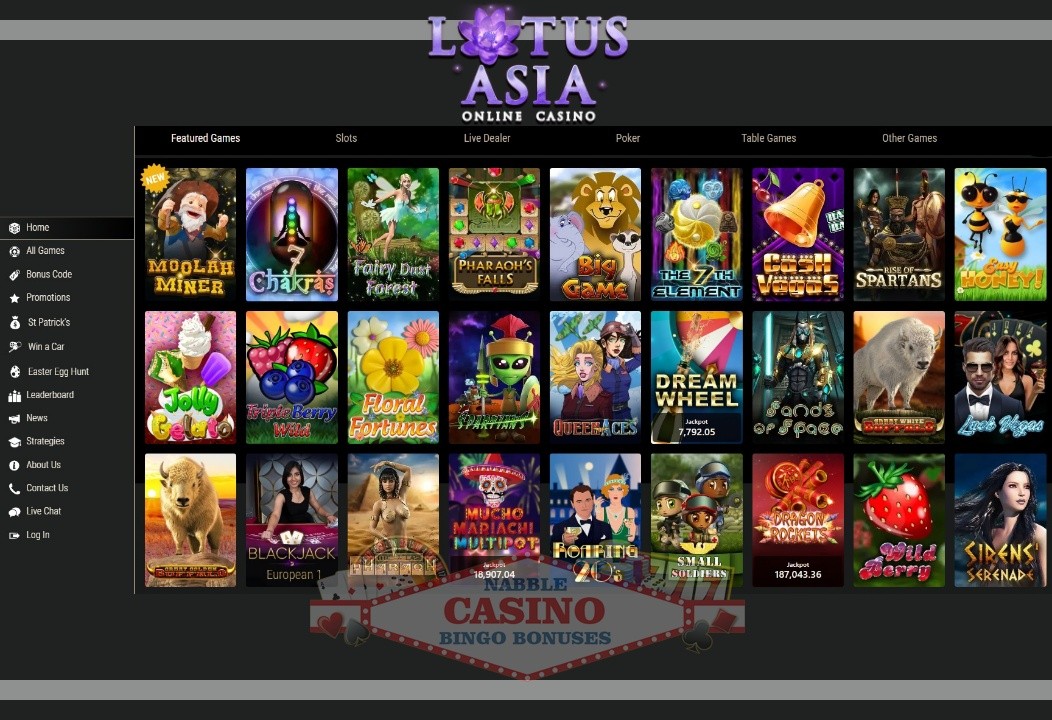 Lotus Asia Casino Review and Ratings 1 Lotus Asia casino review 2023
