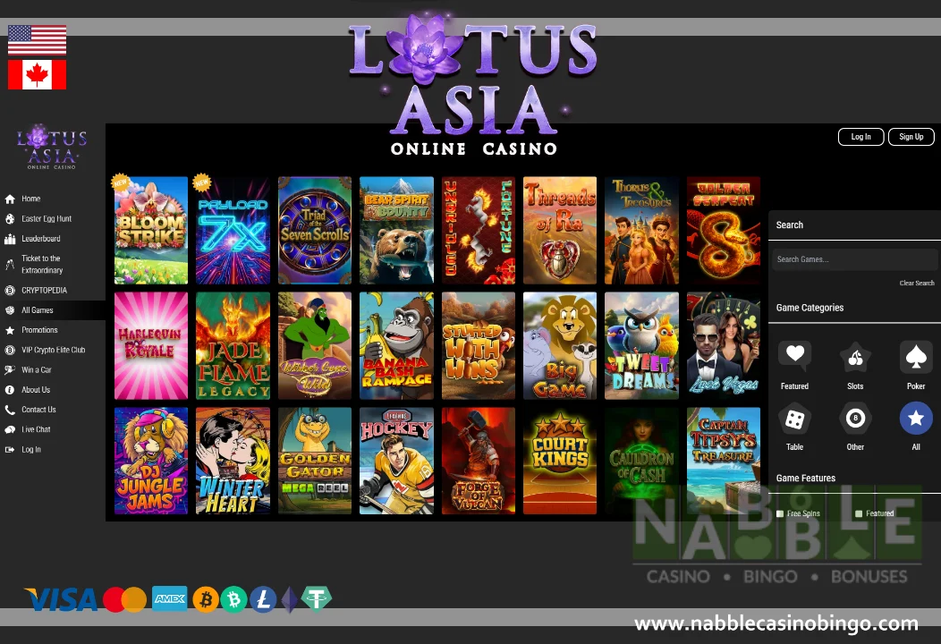 Lotus Asia casino review