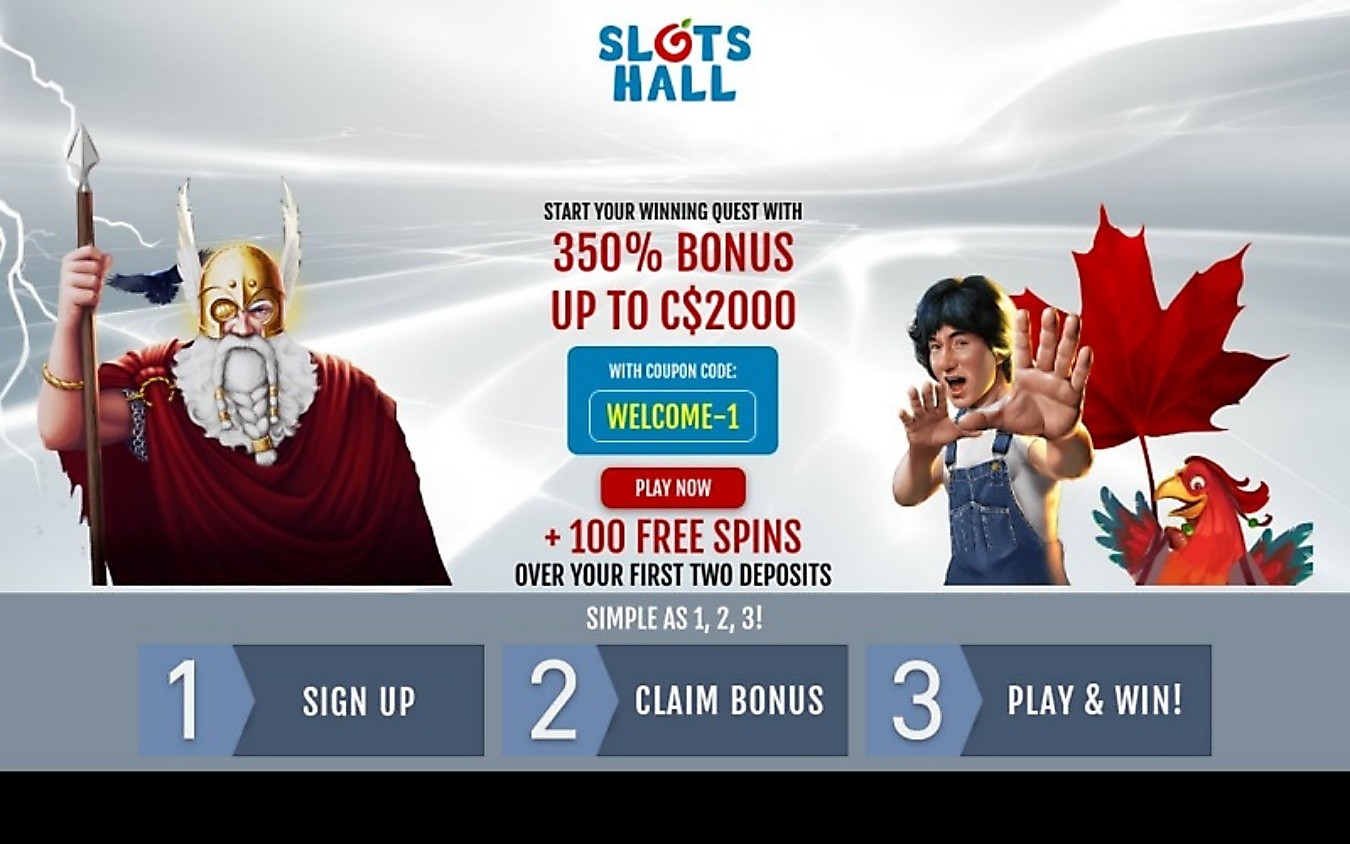Slots Hall casino bonus codes