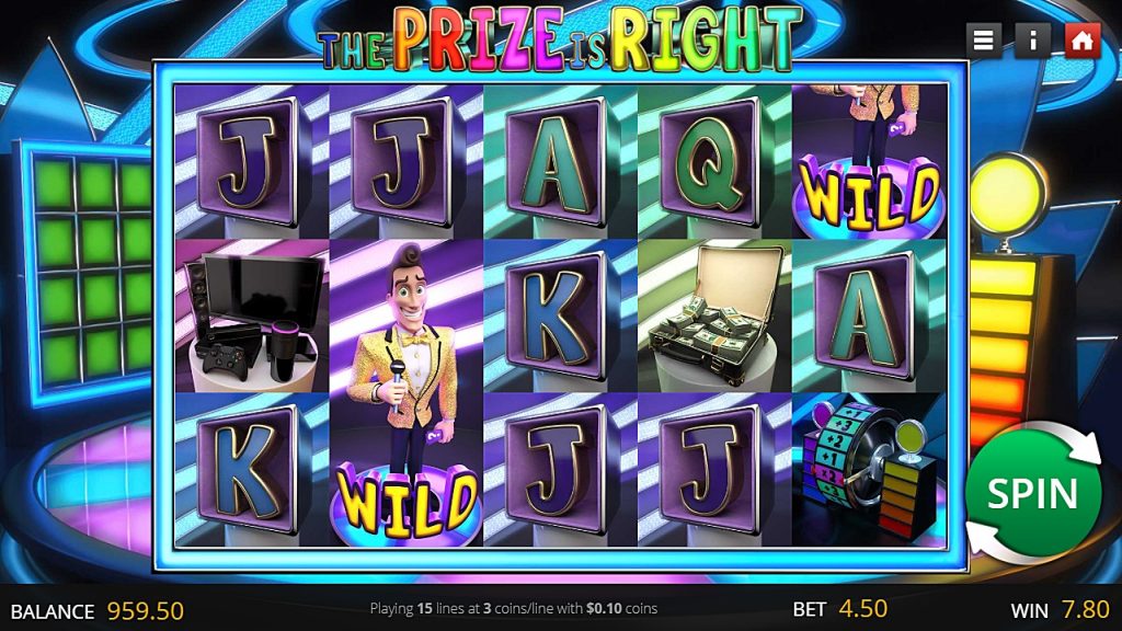 The Price is Right slot from Saucify
