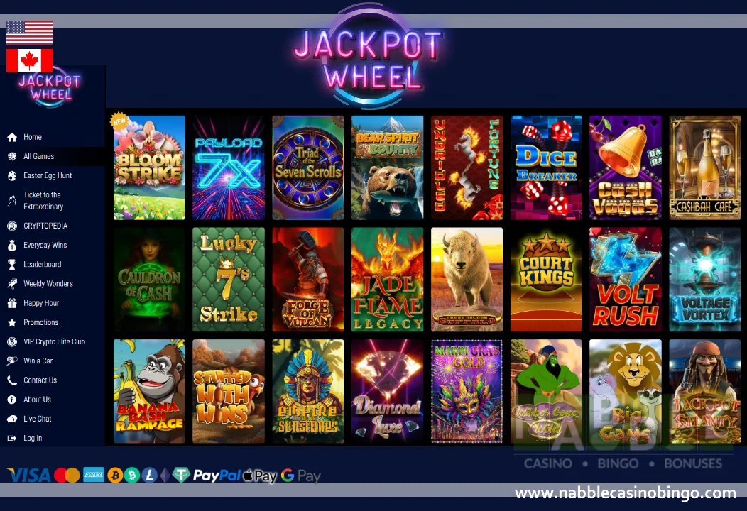 Jackpot Wheel casino review