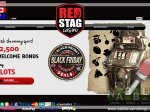 Red Stag casino sign-up bonus codes Black Friday