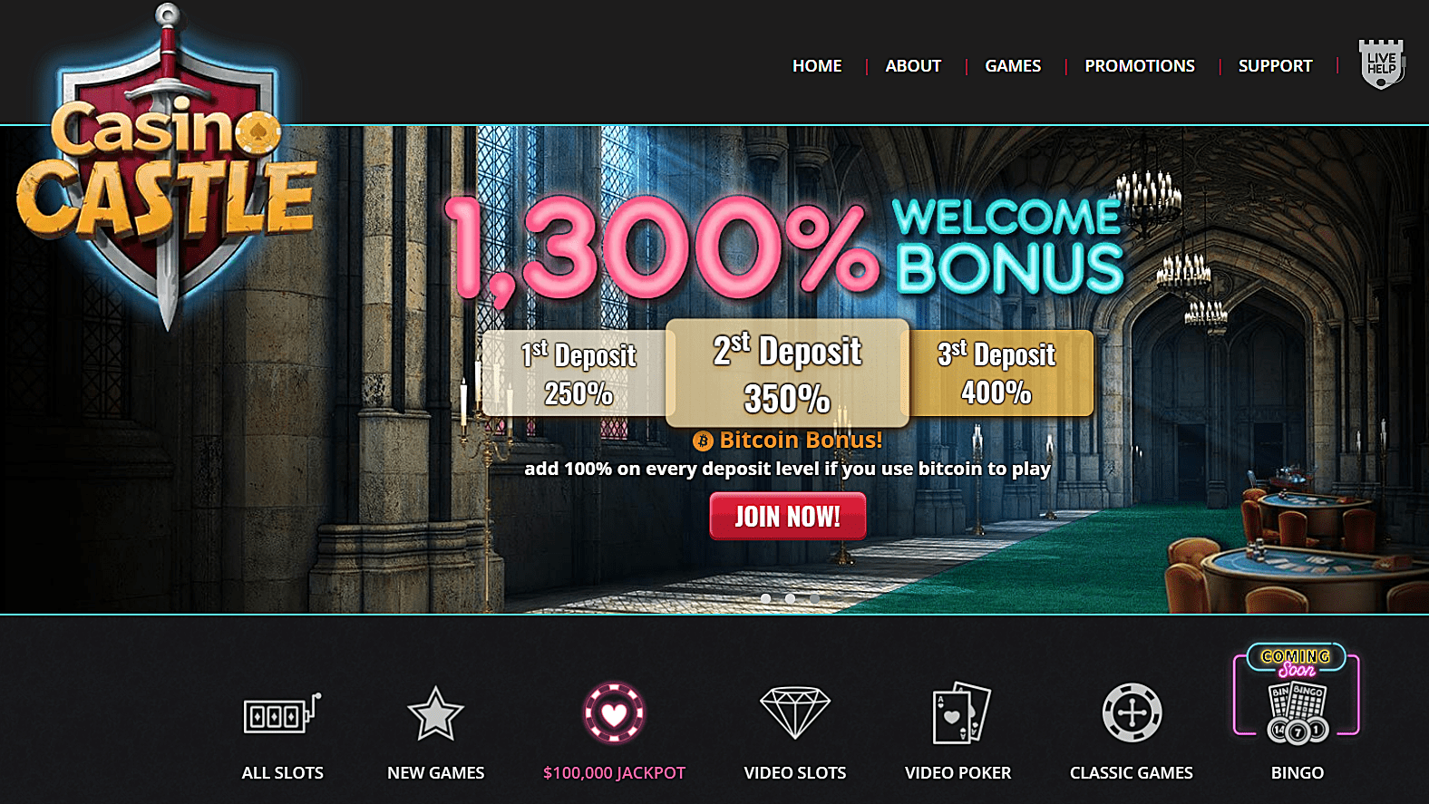 CasinoCastle review