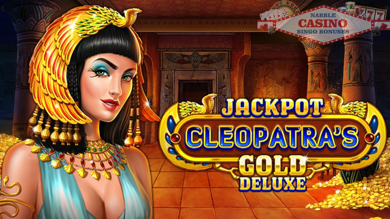 Jackpot Cleopatra's Gold Deluxe slot review (RTG) 1 Jackpot Cleopatras Gold Deluxe