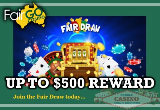 Fair Go casino bonus codes australia
