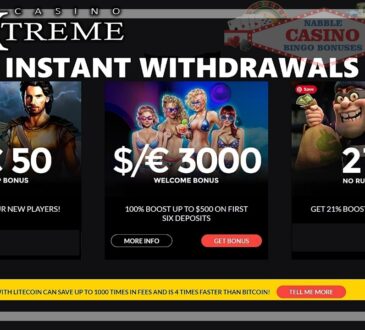 Casino Extreme exclusive bonuses