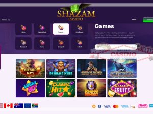 Shazam casino review