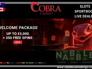 Cobra Casino bonuses