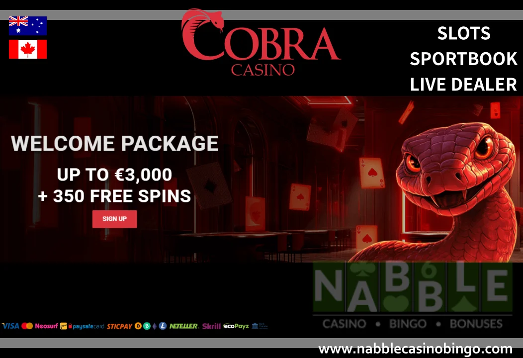 Cobra Casino bonuses