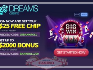 Dreams casino no rules bonuses