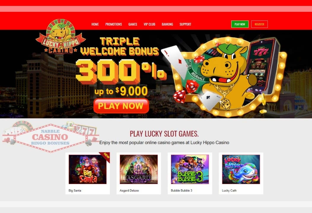 Lucky Hippo casino bonus codes 0121