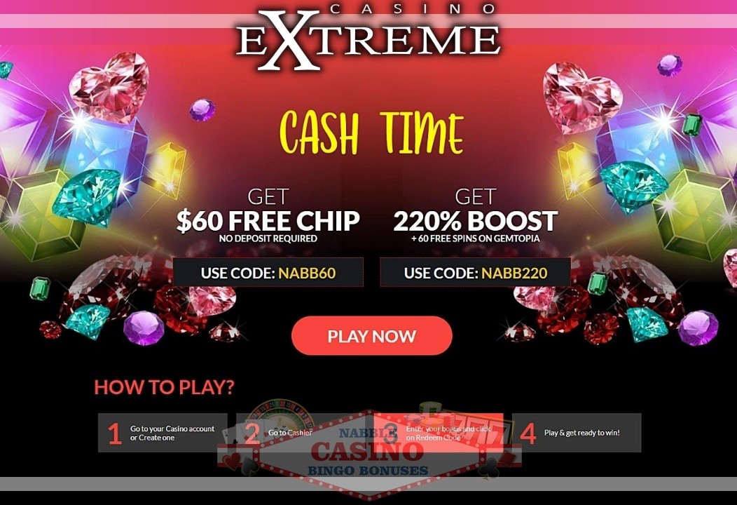 Casino Extreme bonus codes