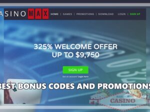 CasinoMax bonus codes