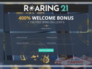 Bonus kasino Roaring21