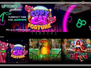 Uptown Pokies casino bonus codes