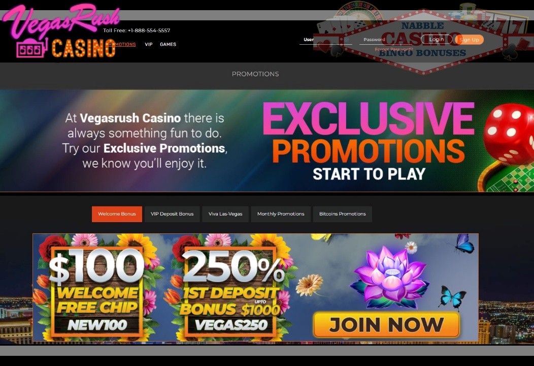 Vegas Rush casino review