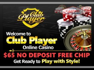 Club Player casino 65 no deposit bonus offer new