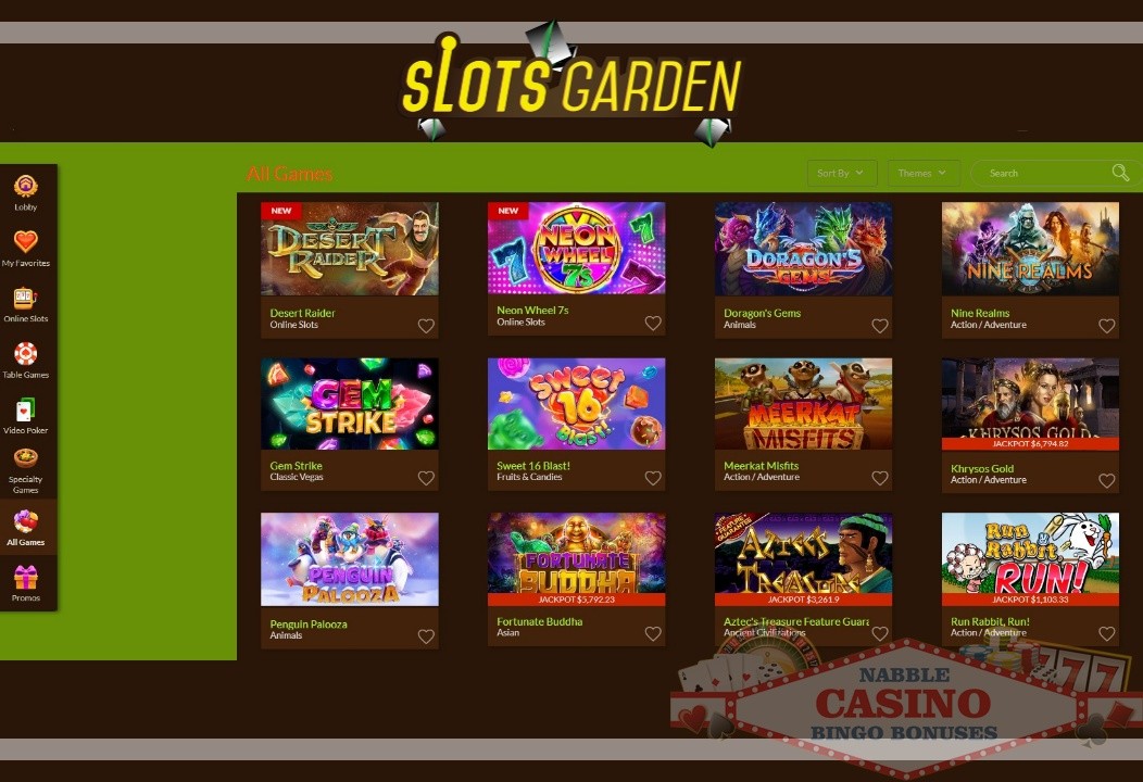 Slots Garden casino review