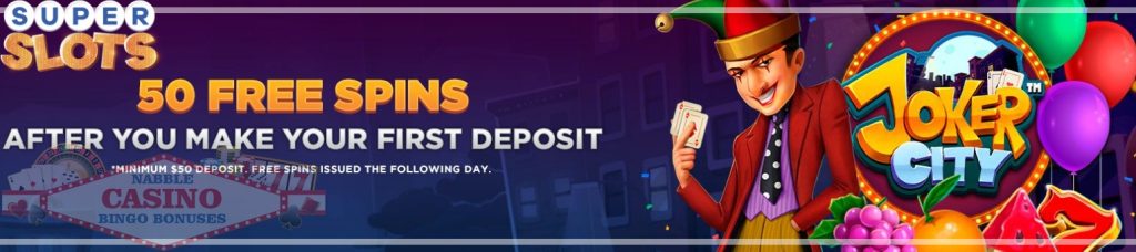 Super Slots casino promotions block 02
