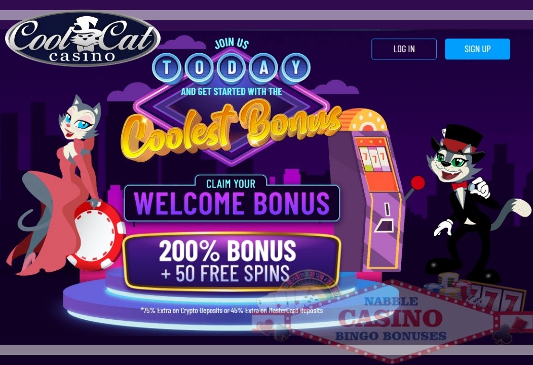 Cool Cat casino welcome bonus 2023