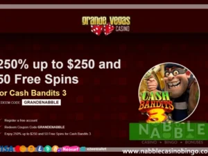 Grande Vegas casino sign up bonus
