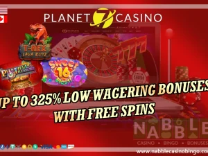 Planet7 casino low wagering bonus