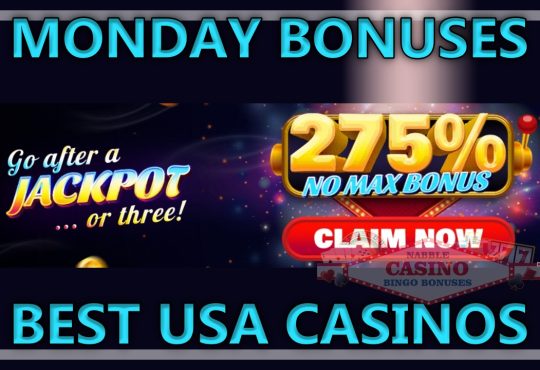 USA casinos Monday bonuses 11